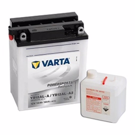 Varta  512 013 012 MC batteri 12 volt 12Ah (+pol til høyre)